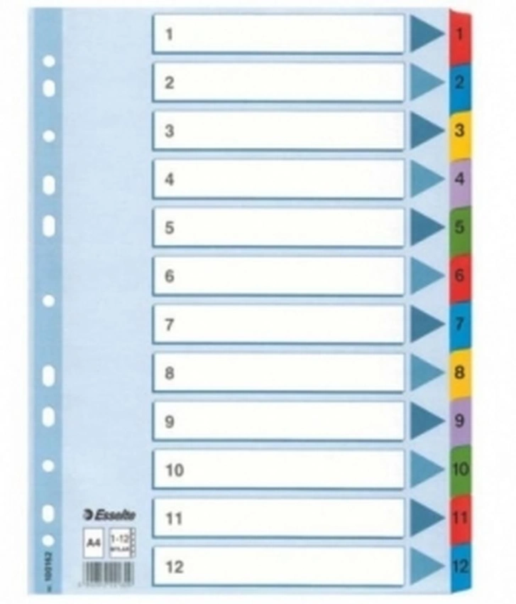 PRZEKŁADKI KARTONOWE MYLAR ESSELTE