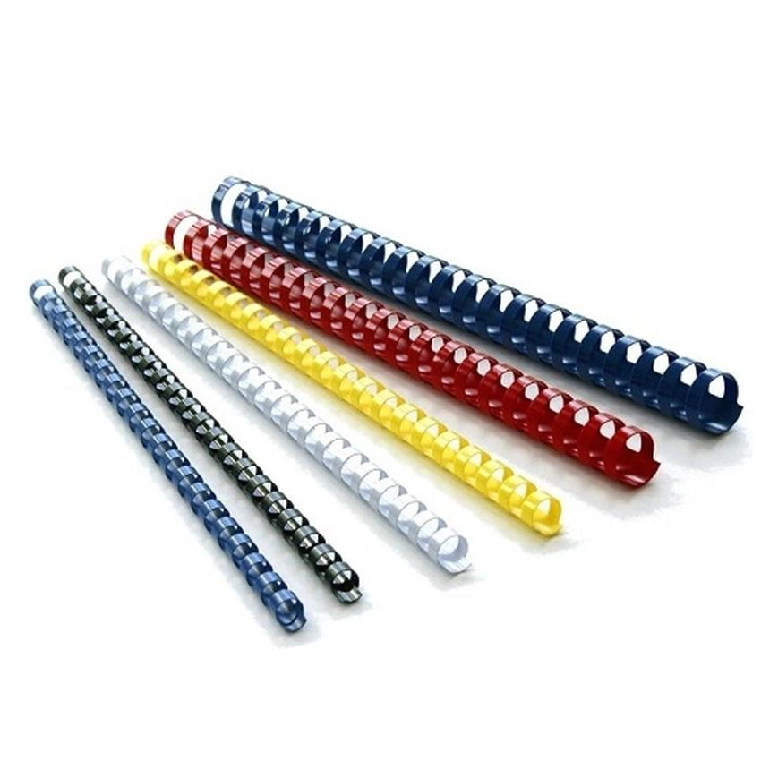 GRZBIETY PLASTIKOWE DO BINDOWANIA 38 MM (DO 350 STRON)