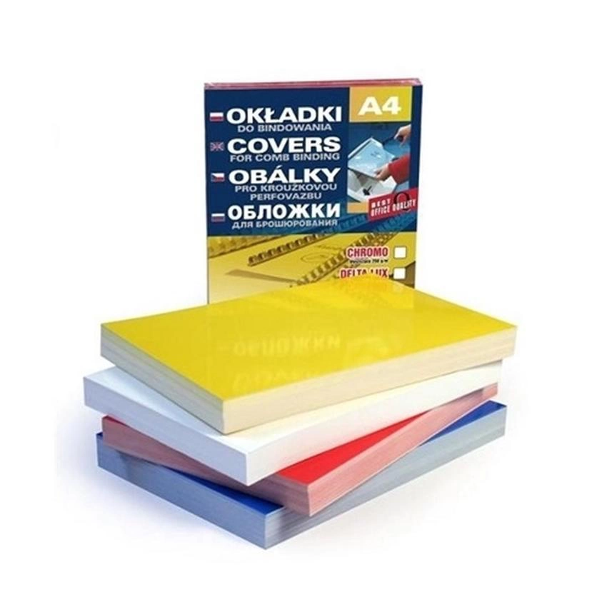 OKŁADKI DO BINDOWANIA A4 CHROMOLUX - TYŁ
