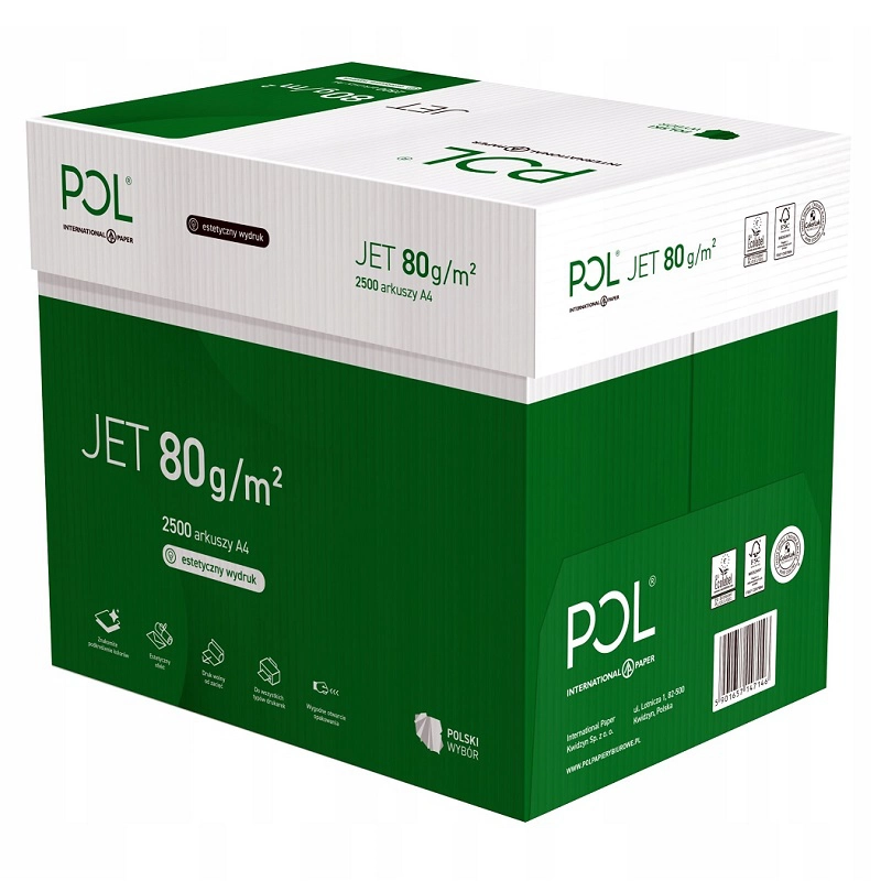 PAPIER POLJET A4 - 80 G/M2