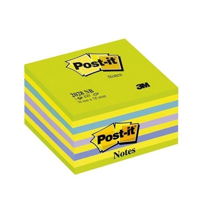 KOSTKI SAMOPRZYLEPNE POST-IT CUKIERKOWE