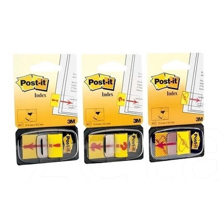 SAMOPRZYLEPNE ZAKŁADKI INDEKSUJĄCE POST-IT Z NADRUKIEM