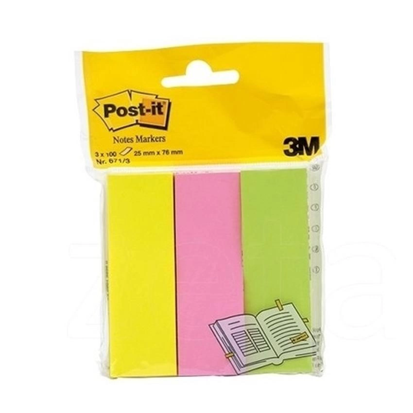 ZAKŁADKI INDEKSUJĄCE SAMOPRZYLEPNE POST-IT