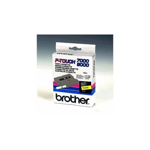 Etykiety laminowane Brother TX621