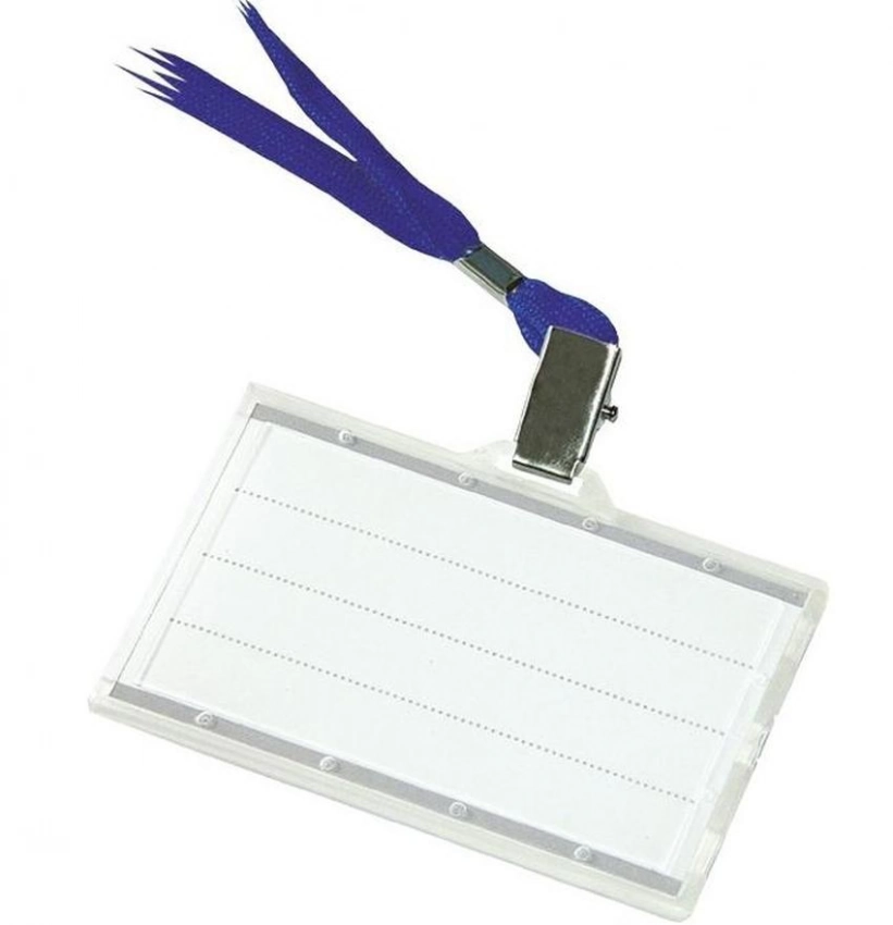 IDENTYFIKATOR ( HOLDER ) Z NIEBIESKĄ TAŚMĄ DONAU