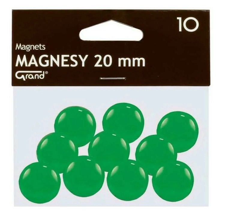 MAGNESY - 20 mm GRAND zielone