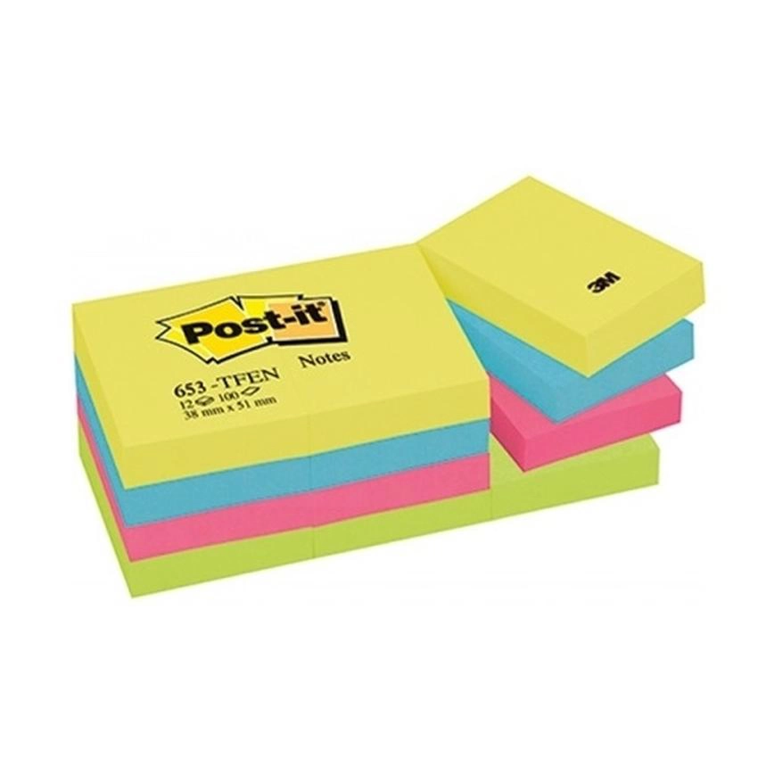 BLOCZKI SAMOPRZYLEPNE POST-IT PALETA ENERGETYCZNA