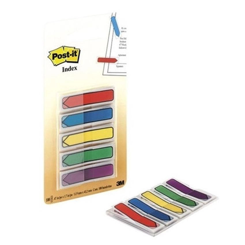 SAMOPRZYLEPNE ZAKŁADKI INDEKSUJĄCE POST-IT - STRZAŁKI