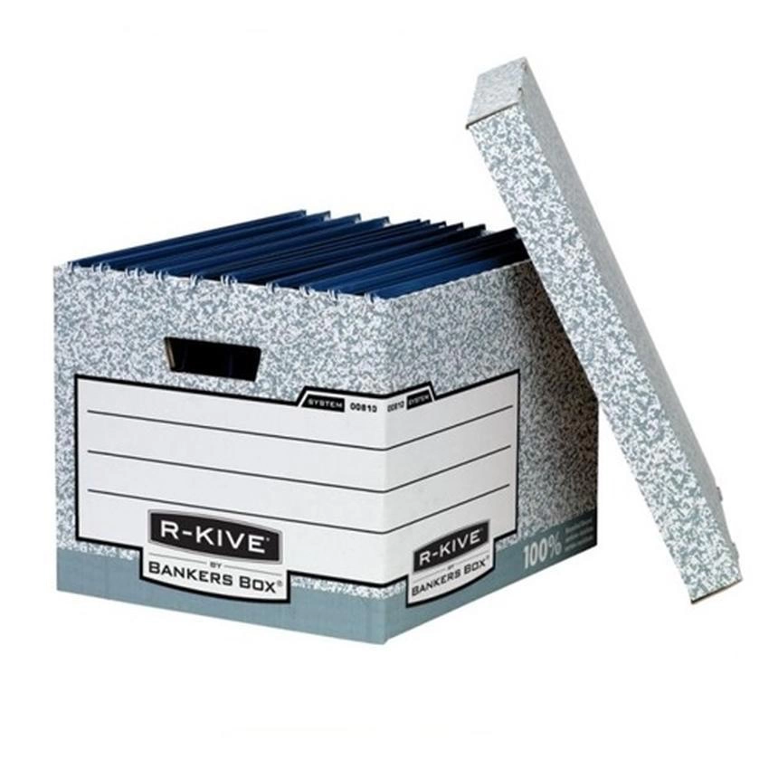 PUDŁO NA ARCHIWA FASTFOLD FELLOWES ZE ZDEJMOWANYM WIEKIEM 