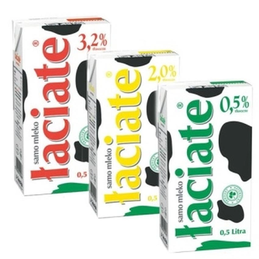 MLEKO ŁACIATE UHT