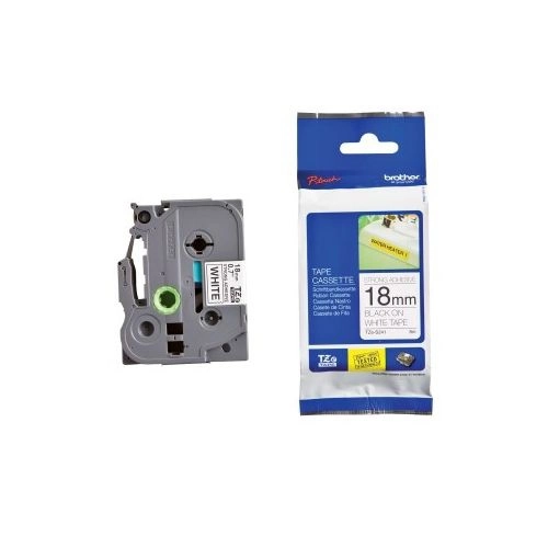 Etykiety laminowane Brother TZE241