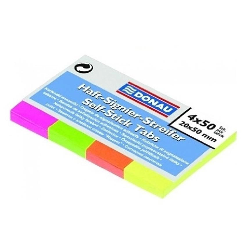 ZAKŁADKI INDEKSUJĄCE DONAU - NEONOWE