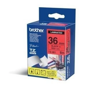 Etykiety laminowane Brother TZE461