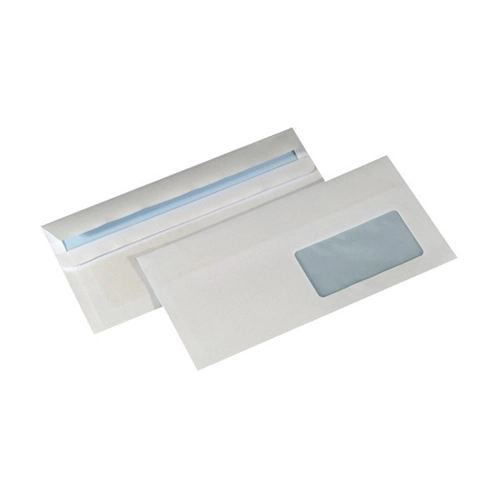 KOPERTY SAMOKLEJĄCE Z PASKIEM I OKNEM