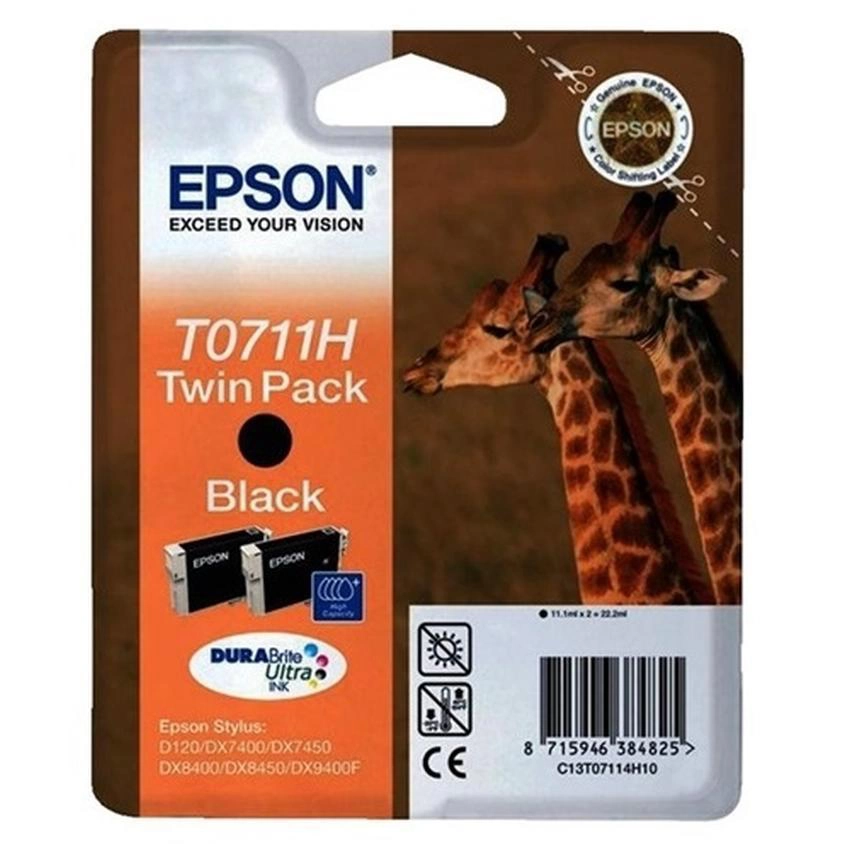 Tusz Epson T0711H [C13T07114H10] dwupak