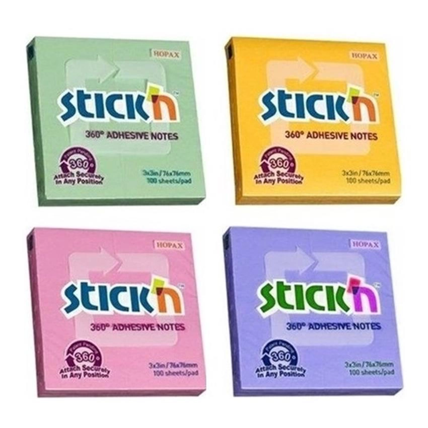 NOTESY SAMOPRZYLEPNE STICKN 360 STOPNI