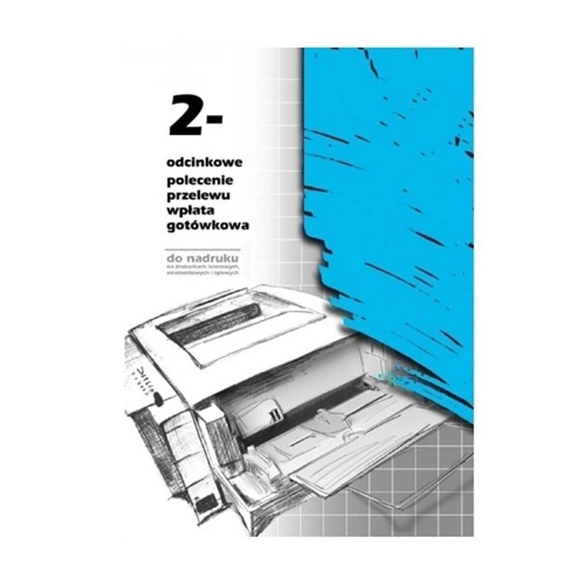 2-ODCINKOWE POLECENIE PRZELEWU - WPŁATA GOTÓWKOWA F-110-2