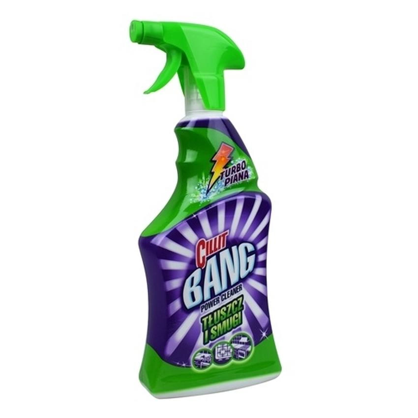 PŁYN DO CZYSZCZENIA W SPRAYU CILLIT BANG TŁUSZCZ I SMUGI