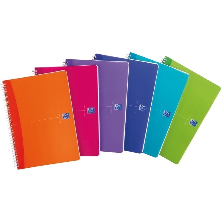 Kołonotatnik A4 90k linia mix kolorów Oxford My Colours