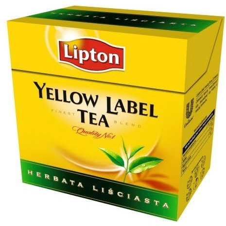 Herbata Lipton Yellow Label Black Leaf 100g
