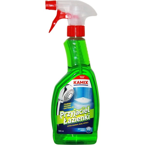 Allmix: Aktywna piana KAMIX Przyjaciel Łazienki kamień rdza mydło 500mlH2: KAMIX Przyjaciel Łazienki Aktywna Piana/kamień,rdza,mydło/ 500 ml