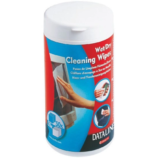 ŚCIERECZKI WILGOTNE I SUCHE DO CZYSZCZENIA EKRANÓW ESSELTE