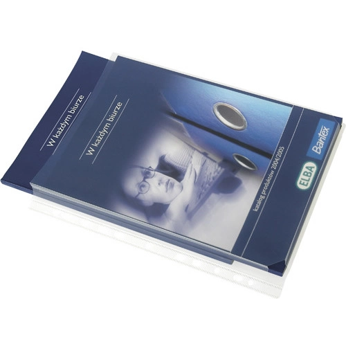 KOSZULKA GROSZKOWA A4 Z HARMONIJKOWYM BOKIEM BANTEX