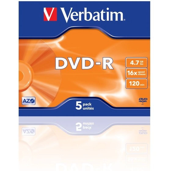 PŁYTY DVD-R VERBATIM 4,7GB