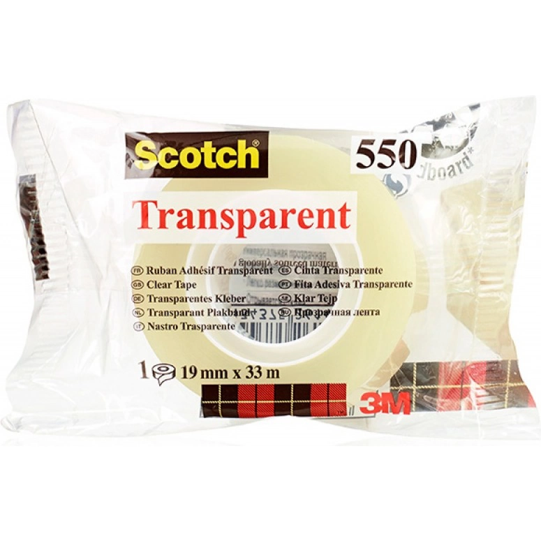 TAŚMY SCOTCH PRZEZROCZYSTE I UŻYTKOWE - TRANSPARENT