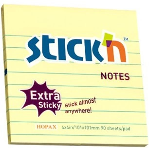 NOTESY SAMOPRZYLEPNE STICKN 101 x 101 mm