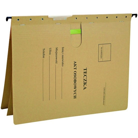 SKOROSZYT ZAWIESZANY NA AKTA OSOBOWE ESSELTE