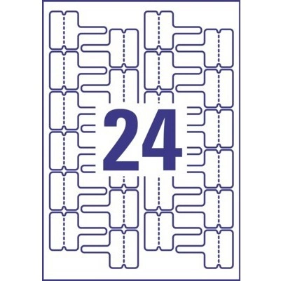 ETYKIETY DO OZNACZANIA KABLI AVERY ZWECKFORM