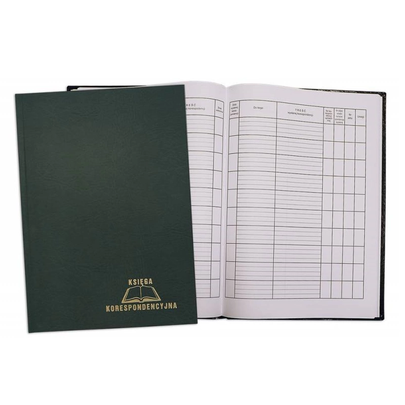 KSIĄŻKA KANCELARYJNA / DZIENNIK KORESPONDENCYJNY WARTA