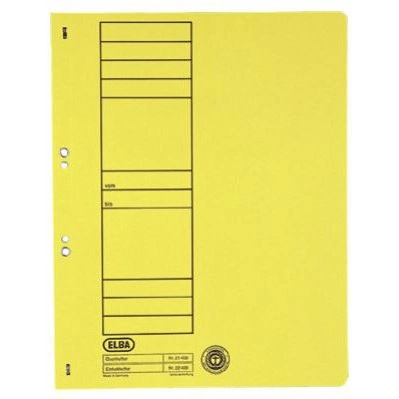 SKOROSZYT KARTONOWY OCZKOWY PEŁNY ELBA A4