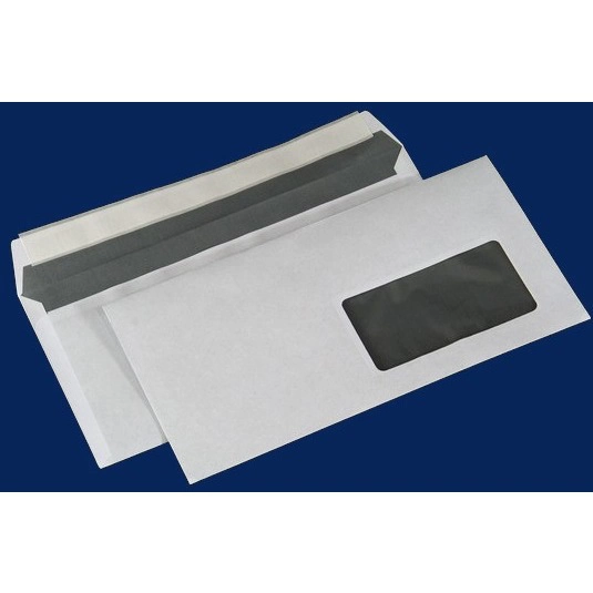 KOPERTY SAMOKLEJĄCE Z PASKIEM I OKNEM