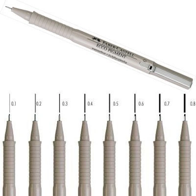 CIENKOPIS KREŚLARSKI FABER CASTELL ECCO PIGMENT