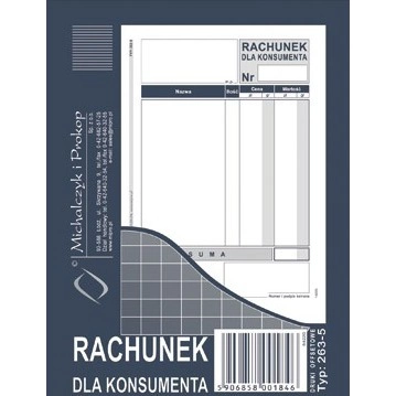 RACHUNEK DLA KONSUMENTA 263-5