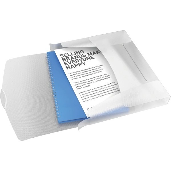 TECZKA Z GUMKĄ ESSELTE VIVIDA 40 MM