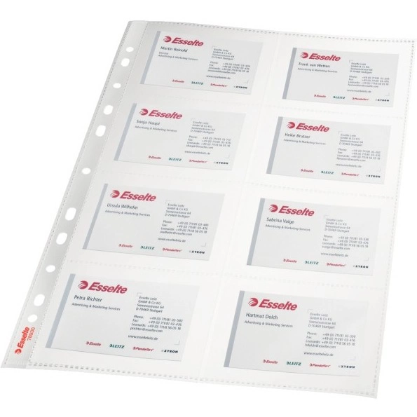 KOSZULKA A4 NA WIZYTÓWKI ESSELTE