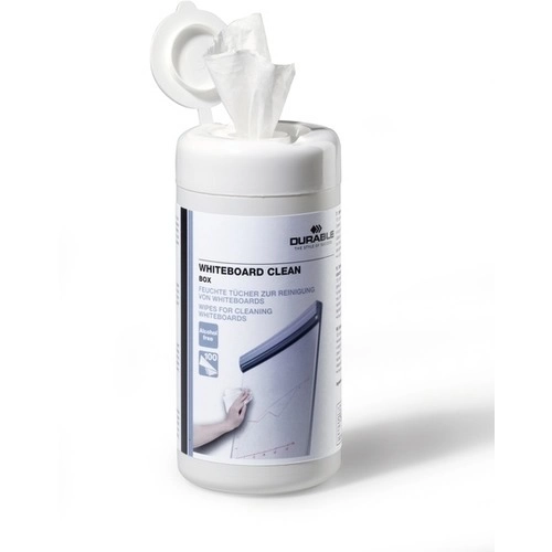 Ściereczki nasączone do tablic suchościeralnych DURABLE