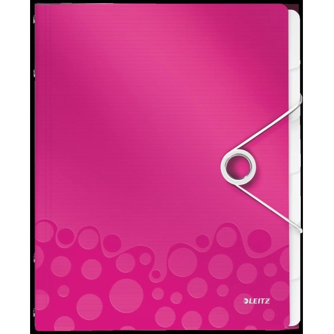 TECZKA SEGREGUJĄCA LEITZ WOW Z 6 PRZEKŁADKAMI [LP]