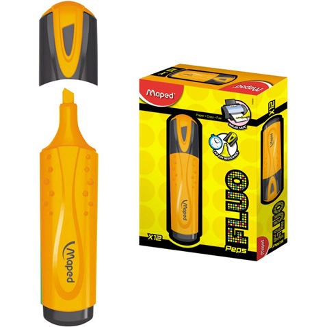 ZAKREŚLACZ MAPED FLUO PEPS