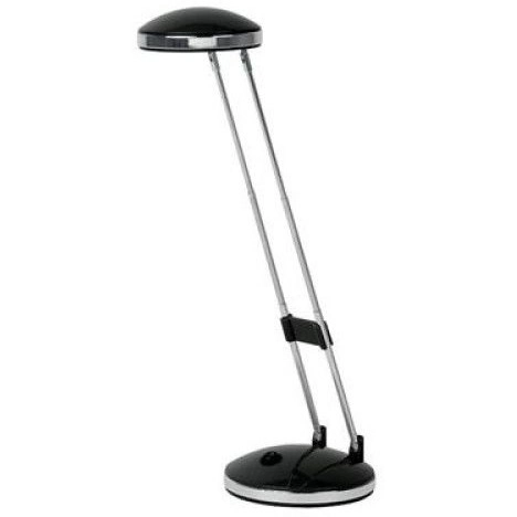 CZARNA LAMPKA BIURKOWA LED OFFICE PRODUCTS SKŁADANA