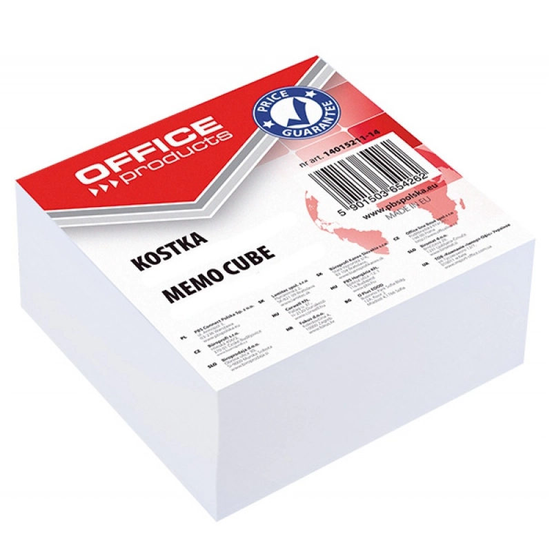 KOSTKA PAPIEROWA KLEJONA OFFICE PRODUCTS