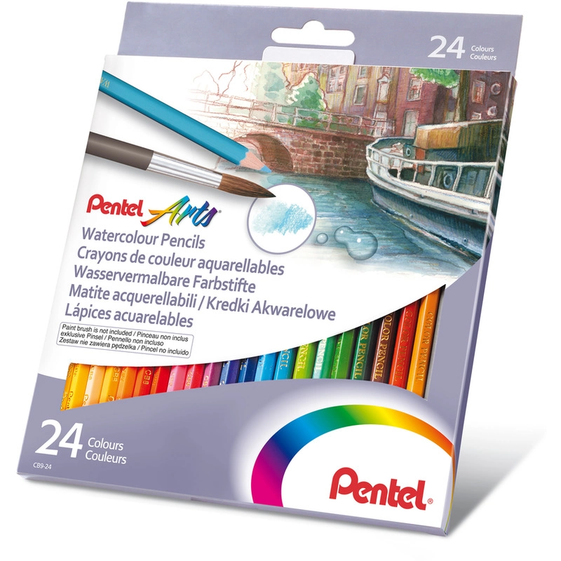 KREDKI AKWARELOWE PENTEL