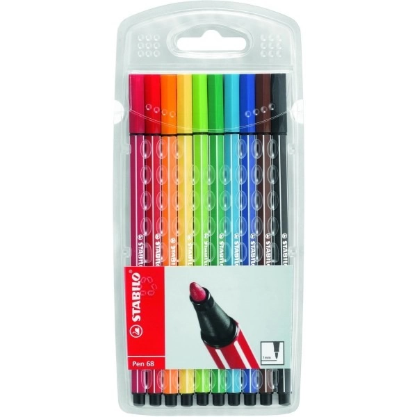 FLAMASTER STABILO PEN 68 MIX 