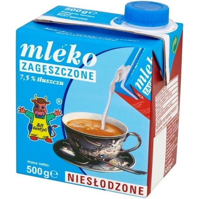 MLEKO ZAGĘSZCZONE GOSTYŃ
